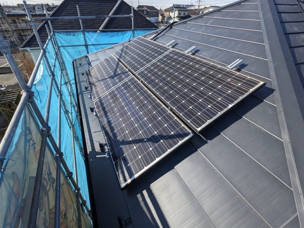 太陽光パネル復旧<br />
<br />
これで完了となります。